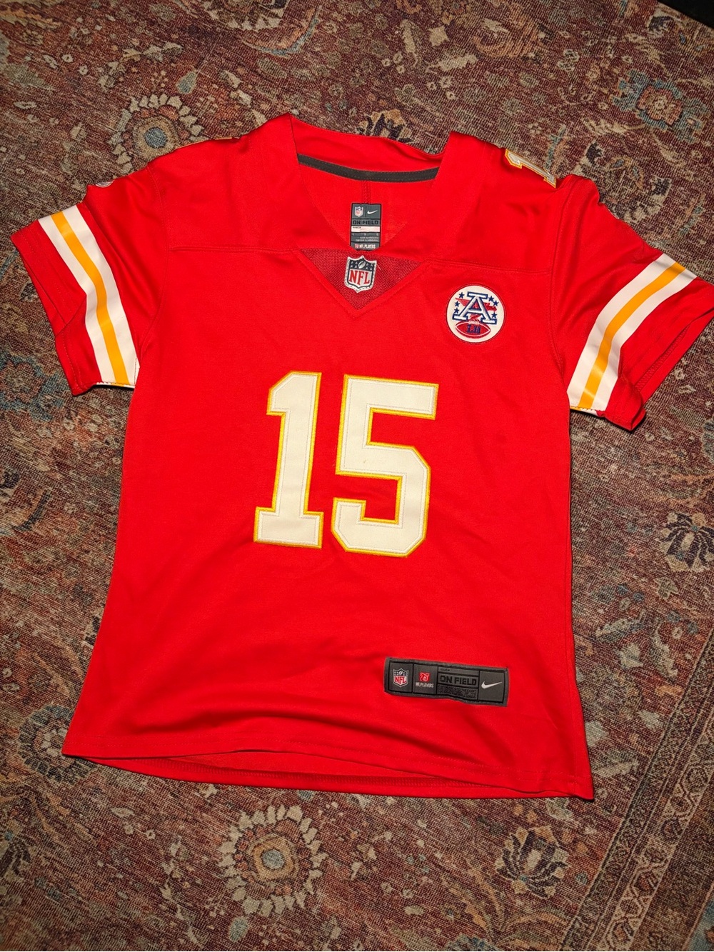 Nike Mahomes Kansas City Chiefs women's red jersey